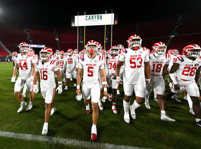 Mater Dei vs St John Bosco CIF Southern Section D1 Final November 24, 2023 Photo-Heston Quan91